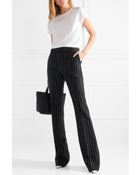 Tom Ford Pinstriped Wool Flared Pants