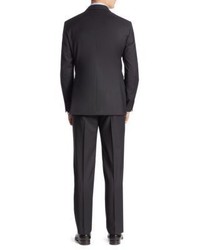 Armani Collezioni Tonal Stripe Virgin Wool Suit
