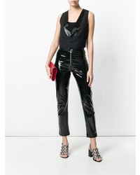 Saint Laurent Cropped Fitted Waistcoat