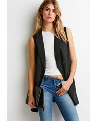 Forever 21 Double Breasted Vest
