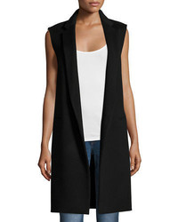 Theory Essential Open Front Long Vest