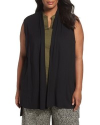 Eileen Fisher Plus Size Lightweight Jersey Vest