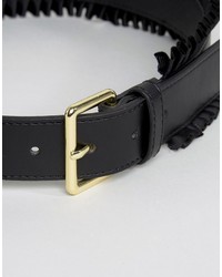 Glamorous Waist Belt With Frill Detail