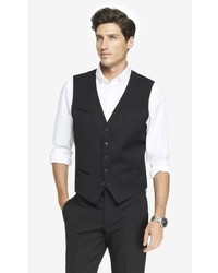 Express Stretch Wool Suit Vest