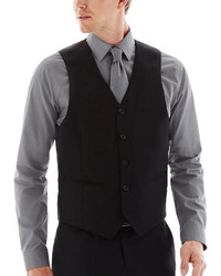 jcpenney The Savile Row Co Saville Row Black Suit Vest Slim