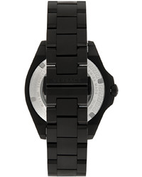 Versace Black Geo Auto Watch