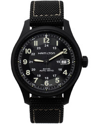 Hamilton Black Khaki Field Titanium Automatic Watch