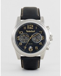 Timberland Black Pickett Watch With Multi Functional Dial