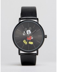 Asos Brand Watch With Mickey Mouse