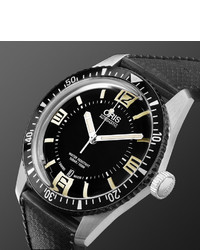 Oris Divers Sixty Five 40mm Stainless Steel And Rubber Watch