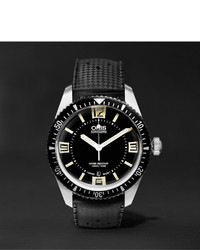 Oris Divers Sixty Five 40mm Stainless Steel And Rubber Watch