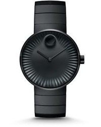 Movado Edge Black Plated Bracelet Watch