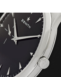 Zenith Elite Ultra Thin 40mm Stainless Steel And Alligator Watch