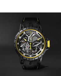 Roger Dubuis Excalibur Aventador S Limited Edition Skeleton 45mm Multilayer Carbon And Titanium Watch Ref No 1146211