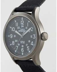 Timex Expedition Scout Watch In Black