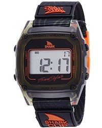 Freestyle Unisex 10019188 Shark Clip Digital Display Japanese Quartz Black Watch