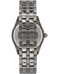 Versace Gunmetal Greca Time Watch