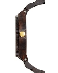 WeWood Kappa Multifunction Wood Bracelet Watch 46mm