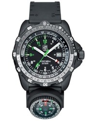 Luminox Land Recon Nav Spc Removable Compass Gmt Watch 46mm