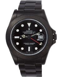 Black Limited Edition Matte Rolex Explorer Ii Watch