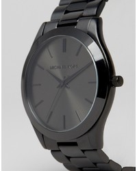 Michael Kors Michl Kors Slim Runway Bracelet Watch In Stainless Steel Mk8507