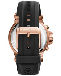 Michael Kors Michl Kors Dylan Rose Gold Tone Stainless Steel Watch