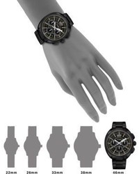 Fendi Moto Black Stainless Steel Bracelet Watch