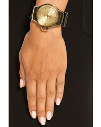 Givenchy Seven Watch In Gold Plated Stainless