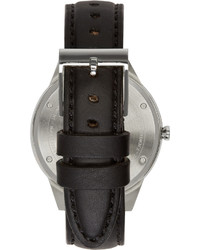 Uniform Wares Silver Black C40 Watch