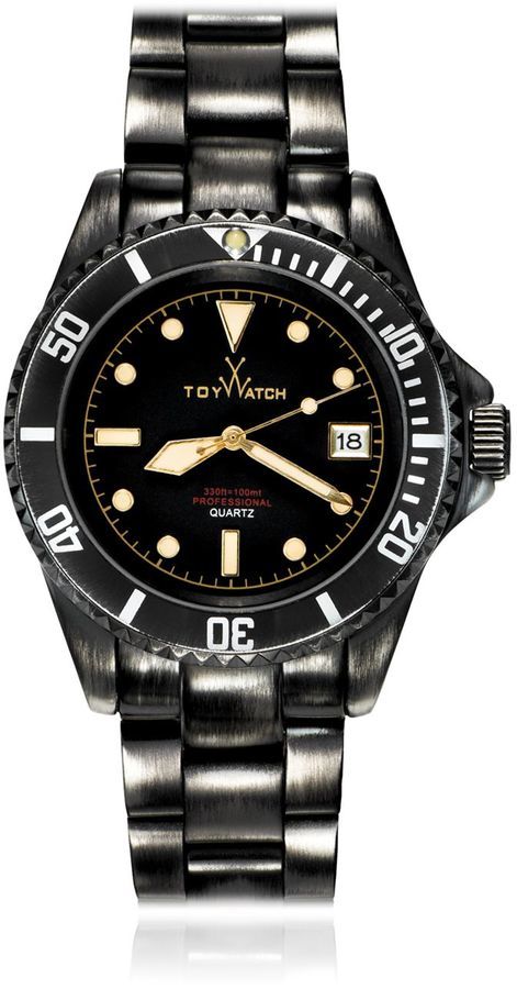 Toy watch cheap black