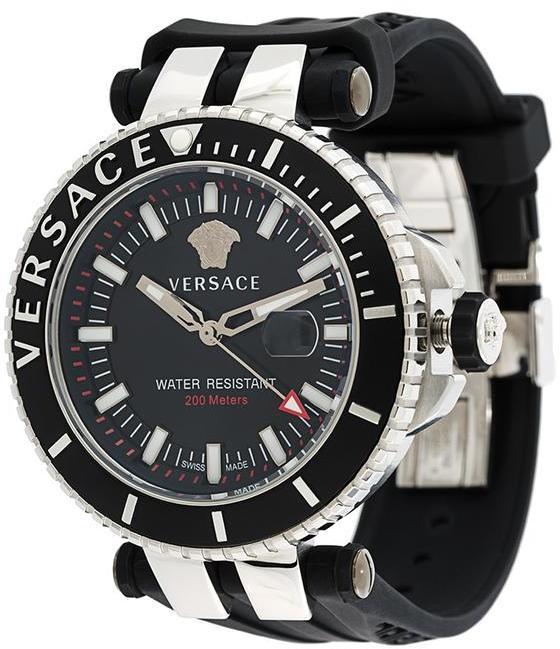 Versace V Race Diver Watch, $1,546 