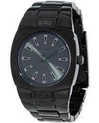 Vestal Mgh006 Mini Gearhead Black Stainless Steel Watch
