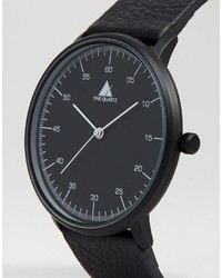 Asos Watch In Black With White Hands