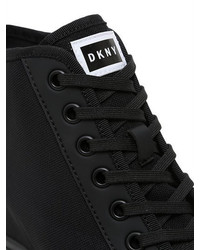 DKNY 80mm Cindy Stretch Mesh Wedged Sneakers