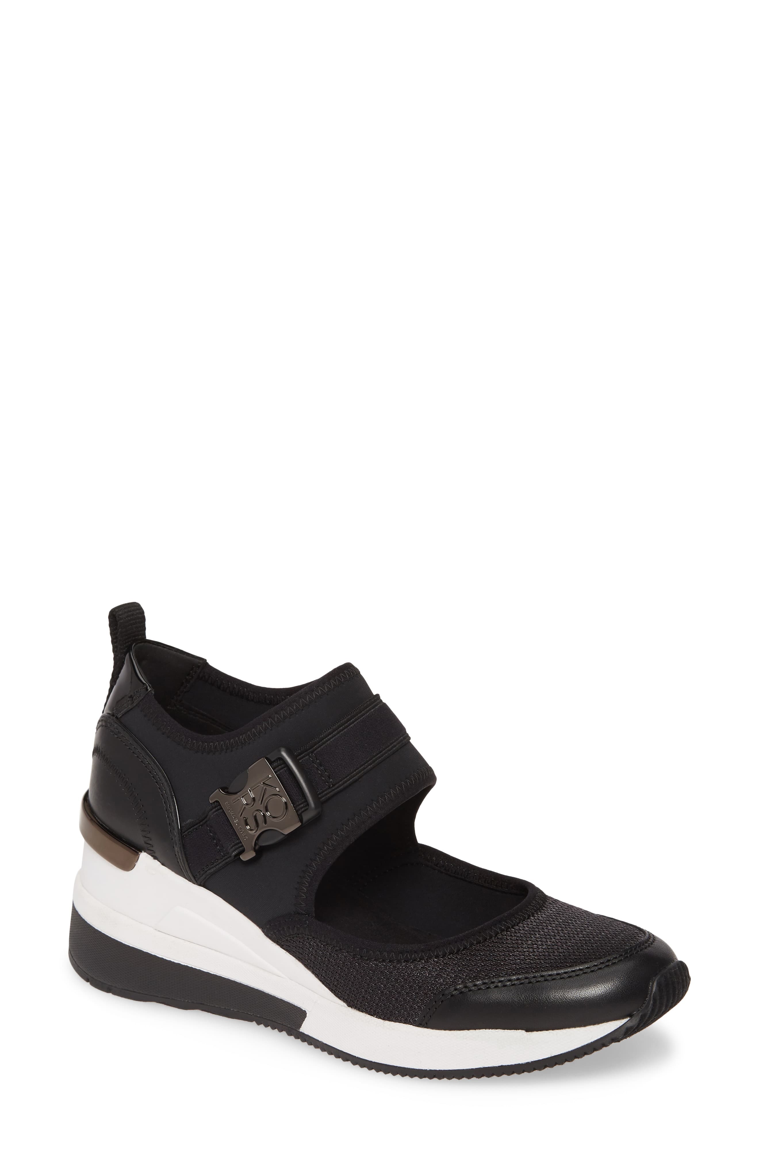 MICHAEL Michael Kors Effie Mary Jane Wedge Sneaker, $89 | Nordstrom |  Lookastic