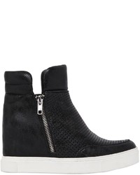 Steve Madden 80mm Perforated Wedge Sneaker Boots