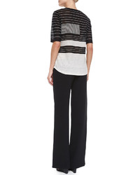 Vince Belted Wide Leg Trousers