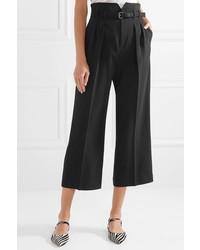 REDVALENTINO Cropped Cady Wide Leg Pants