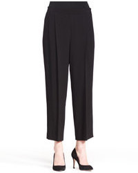 The Row Cropped Wide Leg Pleat Pants