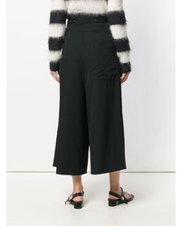 Y's Cropped Wide Leg Trousers
