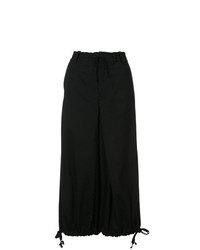 Y's Drawstring Palazzo Trousers