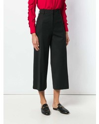 Twin-Set High Waisted Cropped Trousers