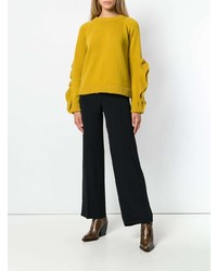 Twin-Set High Waisted Tailored Trousers
