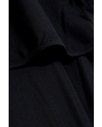 Maison Margiela Layered Stretch Jersey Bodysuit Black