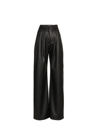 Materiel Matriel High Waisted Faux Leather Trousers