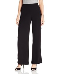 Ny Collection Palazzo Pant With Lace Side Panels
