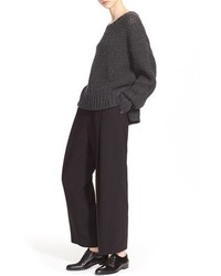 Rosetta Getty Pleat Front Wool Trousers