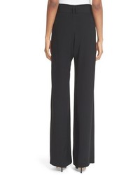 Parker R Belted Pleated Wide Leg Pants
