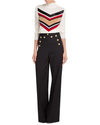 RED Valentino Red Valentino Wide Leg Sailor Style Pants