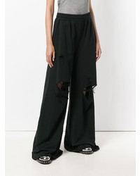T by Alexander Wang Ripped Palazzo Trousers